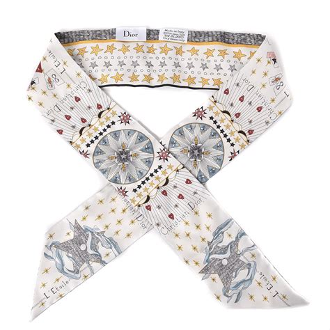 christian dior mitzah scarf.